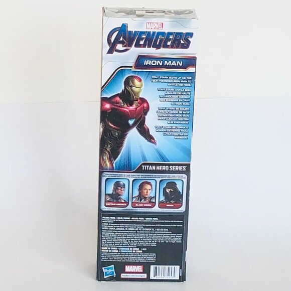 Marvel Avengers Titan Heroes Iron Man with Power FX Port 12" New in Box - Picture 9 of 14